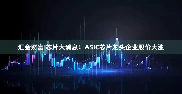汇金财富 芯片大消息!ASIC芯片龙头企业股价大涨